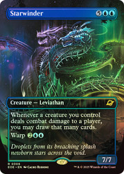 Starwinder (#306) (Borderless)\nEdge of Eternities - Variants\nSingle\nMagic The Gathering