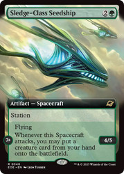 Sledge-Class Seedship (Extended Art)\nEdge of Eternities - Variants\nSingle\nMagic The Gathering