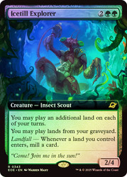 Icetill Explorer (#343) (Extended Art)\nEdge of Eternities - Variants\nSingle\nMagic The Gathering