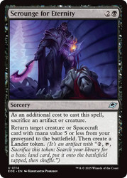 Scrounge for Eternity\nEdge of Eternities\nSingle\nMagic The Gathering