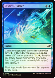 Divert Disaster\nEdge of Eternities\nSingle\nMagic The Gathering
