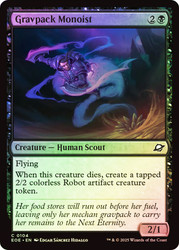 Gravpack Monoist\nEdge of Eternities\nSingle\nMagic The Gathering