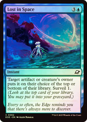 Lost in Space\nEdge of Eternities\nSingle\nMagic The Gathering