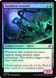 Nanoform Sentinel\nEdge of Eternities\nSingle\nMagic The Gathering