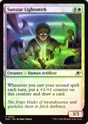 Sunstar Lightsmith\nEdge of Eternities\nSingle\nMagic The Gathering