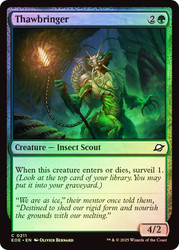 Thawbringer\nEdge of Eternities\nSingle\nMagic The Gathering