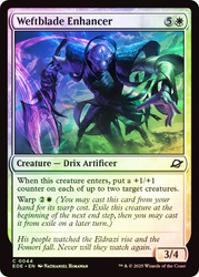Weftblade Enhancer\nEdge of Eternities\nSingle\nMagic The Gathering