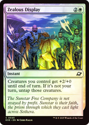 Zealous Display\nEdge of Eternities\nSingle\nMagic The Gathering