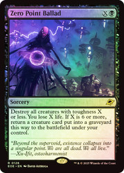 Zero Point Ballad\nEdge of Eternities\nSingle\nMagic The Gathering
