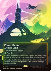 Power Depot (#079) (Borderless)\nStellar Sights\nSingle\nMagic The Gathering