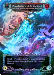 Disenchantment of the Old Ones (Marvel)
Mastery Pack Guardian
Single
Flesh and Blood