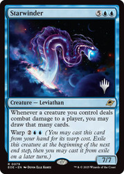 Starwinder (Promo Pack) (Edge of Eternities)\nPromo: Planeswalker Stamped\nSingle\nMagic The Gathering