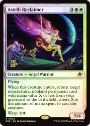 Astelli Reclaimer (Prerelease) (Edge of Eternities)\nPromo: Date Stamped\nSingle\nMagic The Gathering