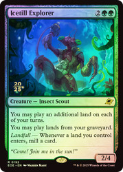 Icetill Explorer (Prerelease) (Edge of Eternities)\nPromo: Date Stamped\nSingle\nMagic The Gathering