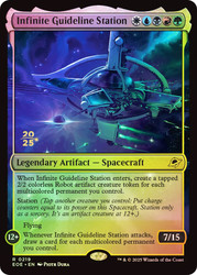 Infinite Guideline Station (Prerelease) (Edge of Eternities)\nPromo: Date Stamped\nSingle\nMagic The Gathering