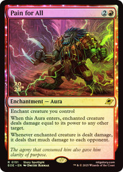 Pain for All (Prerelease) (Edge of Eternities)\nPromo: Date Stamped\nSingle\nMagic The Gathering