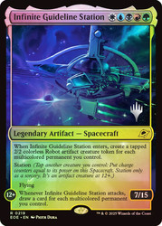Infinite Guideline Station (Promo Pack) (Edge of Eternities)\nPromo: Planeswalker Stamped\nSingle\nMagic The Gathering