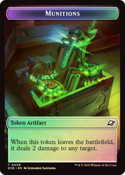 {Munitions Token} // {Robot Token}\nEdge of Eternities\nSingle\nMagic The Gathering