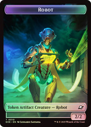 {Robot Token} // {Sliver Token}\nEdge of Eternities\nSingle\nMagic The Gathering