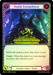 Hostile Encroachment
Mastery Pack Guardian
Single
Flesh and Blood