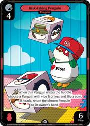 Risk-Taking Penguin
Enter the Huddle
Single
Vibes