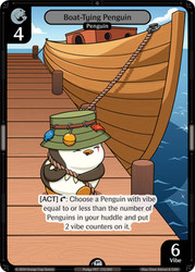 Boat-Tying Penguin
Enter the Huddle
Single
Vibes