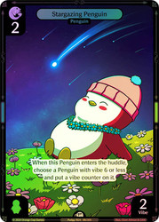 Stargazing Penguin
Enter the Huddle
Single
Vibes