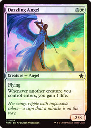 Dazzling Angel\nFoundations\nSingle\nMagic The Gathering