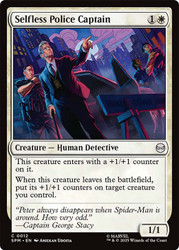 Selfless Police Captain\nMarvel's Spider-Man\nSingle\nMagic The Gathering