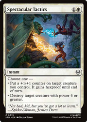 Spectacular Tactics\nMarvel's Spider-Man\nSingle\nMagic The Gathering