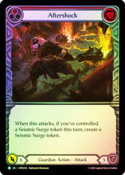 Aftershock (Red)
Mastery Pack Guardian
Single
Flesh and Blood