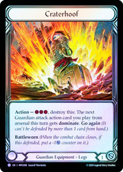 Craterhoof
Mastery Pack Guardian
Single
Flesh and Blood