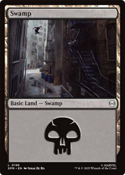 Swamp (#196)\nMarvel's Spider-Man\nSingle\nMagic The Gathering