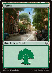 Forest (#198)\nMarvel's Spider-Man\nSingle\nMagic The Gathering