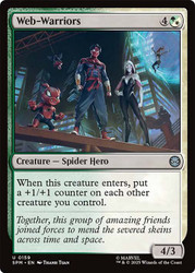 Web-Warriors\nMarvel's Spider-Man\nSingle\nMagic The Gathering
