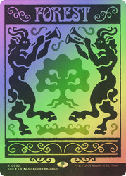 Forest (Secret Lair) (#892) (Full Art)\nPromo: General\nSingle\nMagic The Gathering