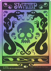 Swamp (Secret Lair) (#890) (Full Art)\nPromo: General\nSingle\nMagic The Gathering