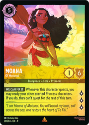 Moana - Of Motunui
Fabled
Single
Lorcana