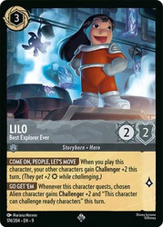 Lilo - Best Explorer Ever
Fabled
Single
Lorcana