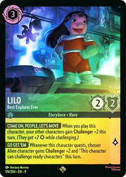 Lilo - Best Explorer Ever
Fabled
Single
Lorcana