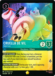 Cruella de Vil - Style Icon
Fabled
Single
Lorcana