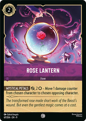 Rose Lantern
Fabled
Single
Lorcana