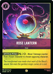 Rose Lantern
Fabled
Single
Lorcana
