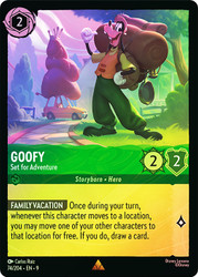 Goofy - Set for Adventure
Fabled
Single
Lorcana