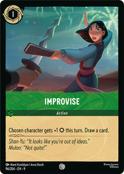 Improvise
Fabled
Single
Lorcana
