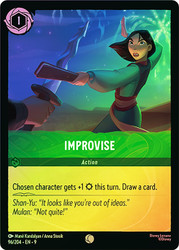 Improvise
Fabled
Single
Lorcana