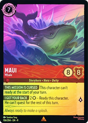 Maui - Whale
Fabled
Single
Lorcana