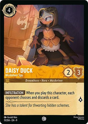 Daisy Duck - Musketeer Spy
Fabled
Single
Lorcana