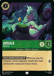 Ursula - Deceiver
Fabled
Single
Lorcana