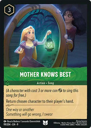 Mother Knows Best
Fabled
Single
Lorcana
